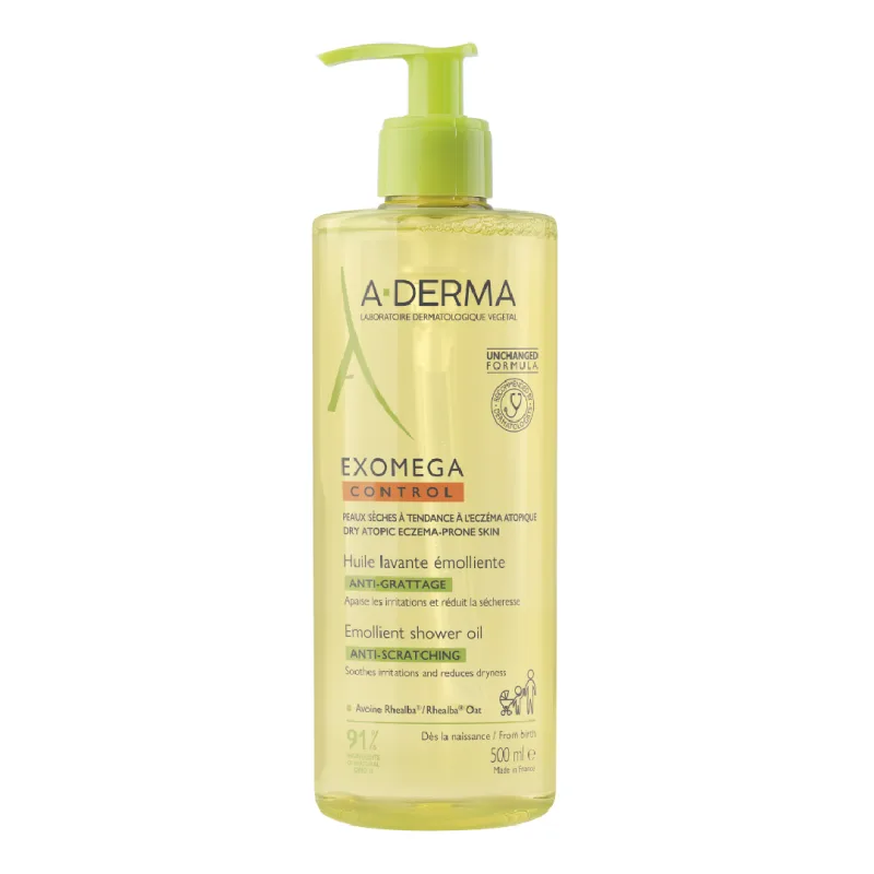 Ulei de dus Exomega Control, 500 ml, A-Derma — preț și oferte