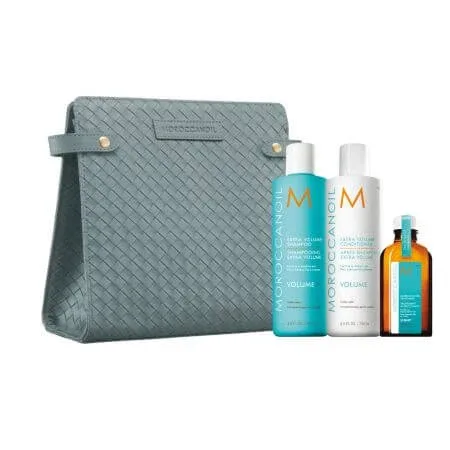 Set pentru par, Volume, 2x250 ml + 50 ml, Moroccanoil — preț și oferte