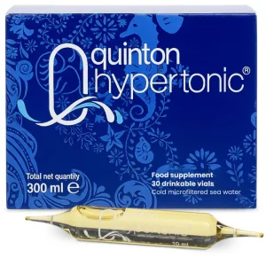 Apǎ de mare hipertonicǎ Quinton Hypertonic, 30 fiole x 10 ml, AM Health