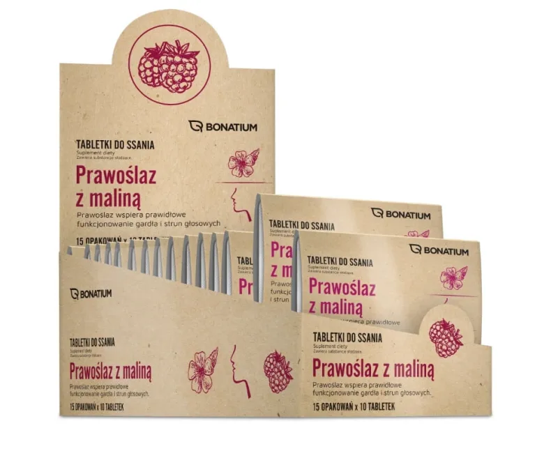 Bonatium Marshmallow cu zmeură, 150 comprimate — preț și oferte