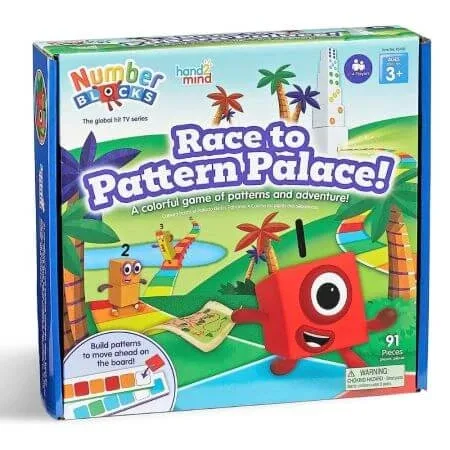 Joc Numberblocks, Cursa de la Palatul Modelelor, 3 ani+, Hand2Mind — preț și oferte