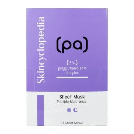 Masca de fata hidratanta 2% Acid poliglutaminic, 20 ml, Skincyclopedia — preț și oferte