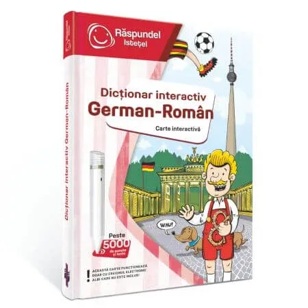 Carte interactiva Dictionar German - Roman, 3 ani+, Raspundel Istetel — preț și oferte