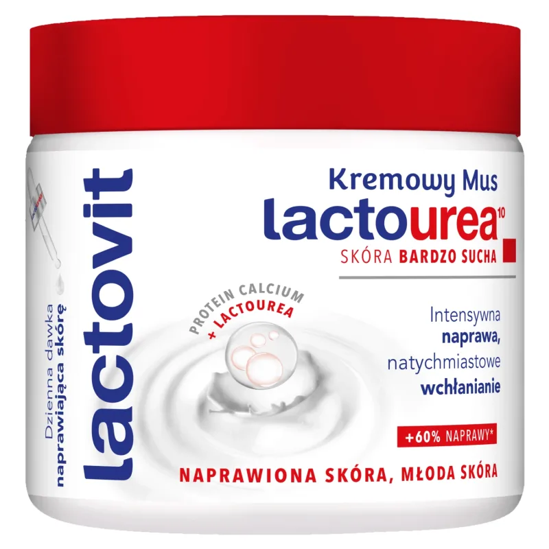 Lactovit Lactourea spumă de corp, 400 ml — preț și oferte