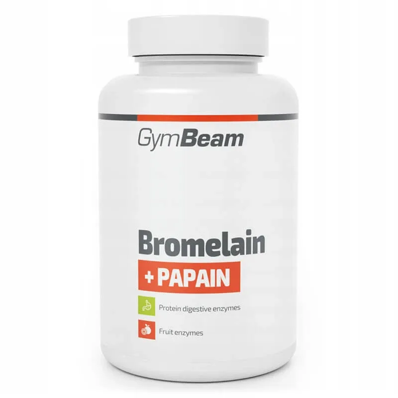GymBeam Bromelain Papain, 90 capsule — preț și oferte