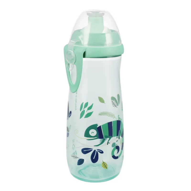 NUK Sports Cup, cană cu gură din silicon, de la 2 ani, verde, 450 ml — preț și oferte