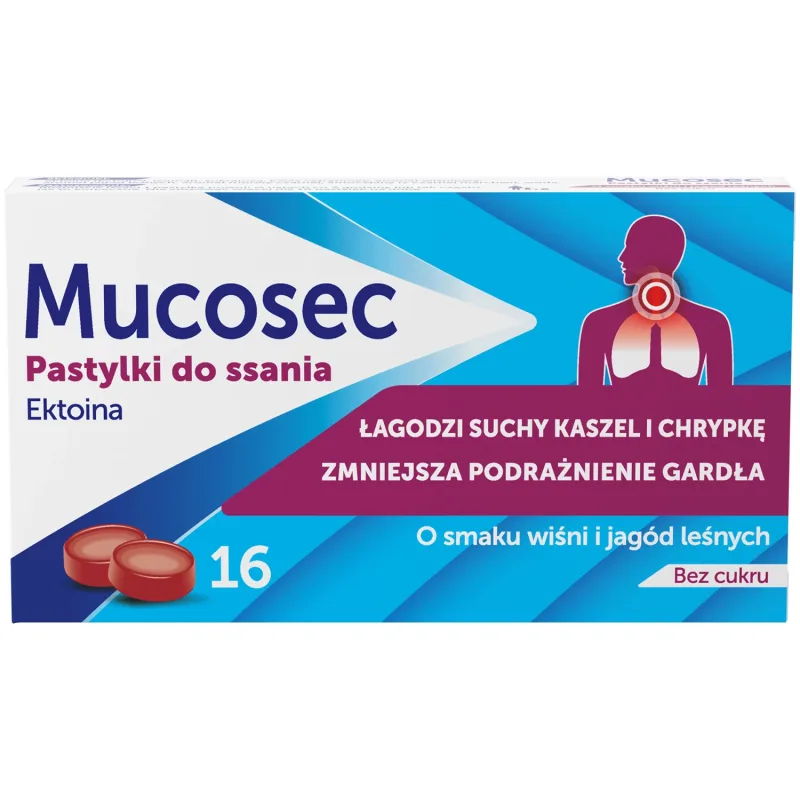 Mucosec, 16 pastile — preț și oferte