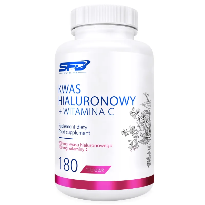 SFD Acid hialuronic + Vitamina C, 180 comprimate — preț și oferte