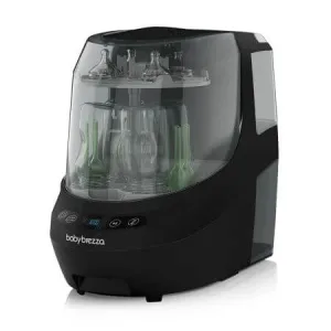 Sterilizator si uscator de biberoane Bottle Washer Pro, Negru, Baby Brezza