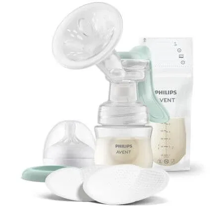 Pompa de san manuala Essential Avent, SCD417/20, Philips — preț și oferte
