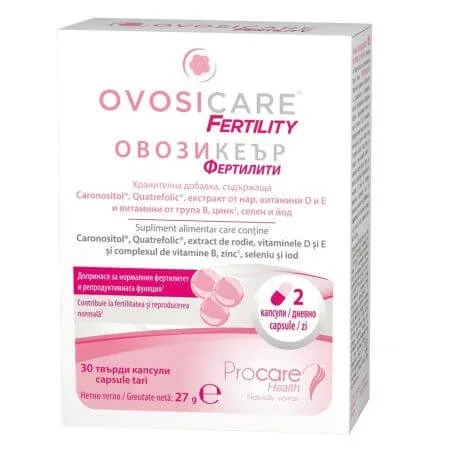 Ovosicare Fertility, 30 capsule, Gedeon Richter — preț și oferte