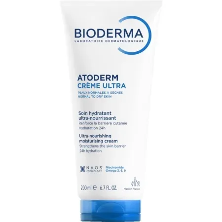 Crema hidratanta pentru fata si corp Atoderm Ultra, 200 ml, Bioderma — preț și oferte