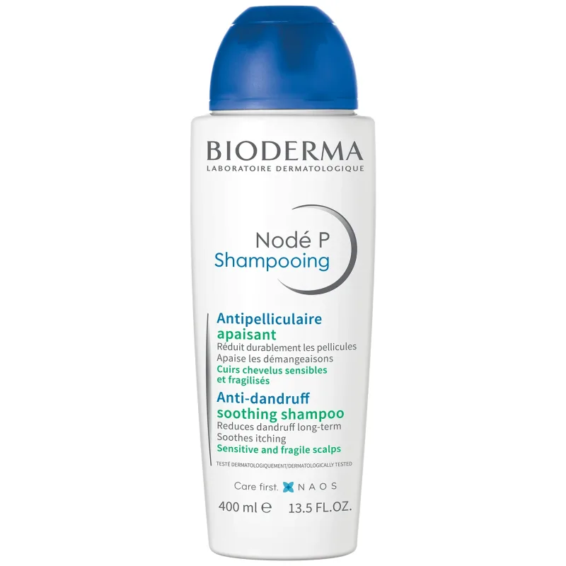 Bioderma Node P Shampooing Apaisant, șampon calmant anti-mătreață pentru scalp sensibil, 400 ml — preț și oferte