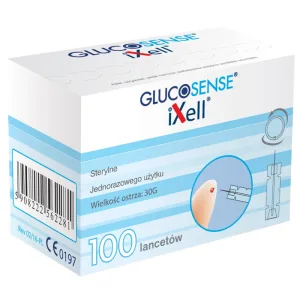 Glucosense iXell, lancette, 100 bucăți