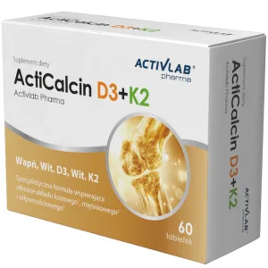 Activlab Pharma ActiCalcin D3+K2, 60 comprimate