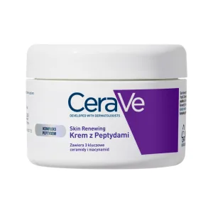 CeraVe Skin Renewing, cremă de față cu peptide, 48 g