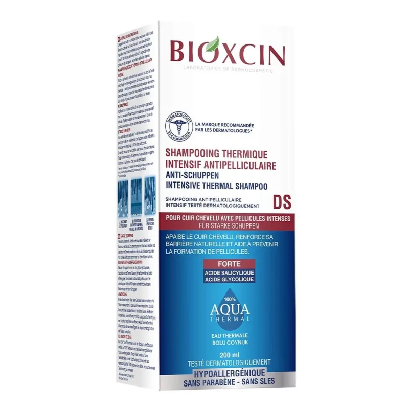 Bioxcin Aqua Thermal DS, șampon anti-mătreață, 200 ml — preț și oferte