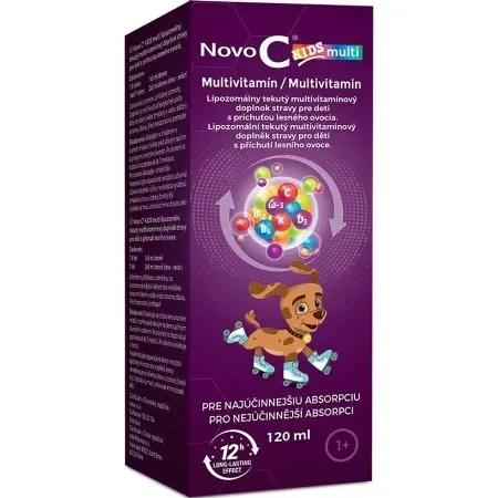 Sirop multivitamine pentru copii Novo C Kids Multi, 120 ml, ND Medhealth — preț și oferte