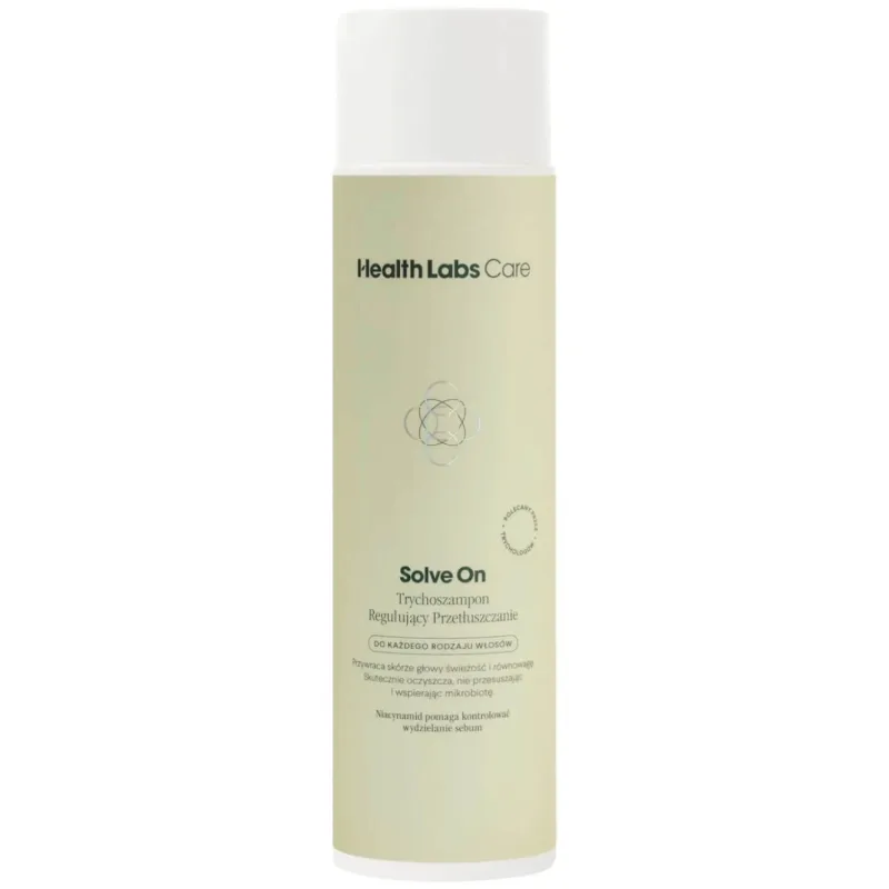 Health Labs Solve On, șampon cu tricocampon regulator al uleiului, 250 ml — preț și oferte