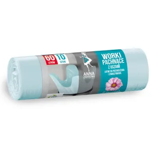 Anna Zaradna, saci de gunoi parfumați cu urechi, parfum floral, 35 l, 20 bucăți