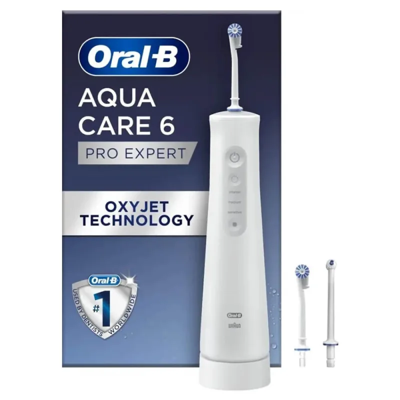 Oral-B AquaCare Pro-Expert Seria 6, irigator cu tehnologie OxyJet — preț și oferte