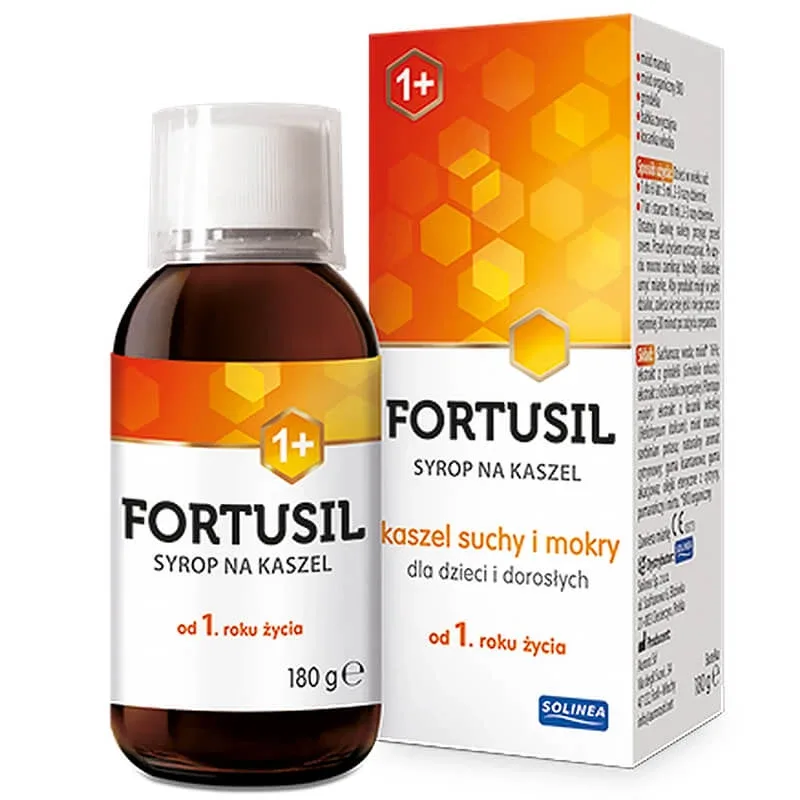 Fortusil, sirop de tuse, de la 1 an, 180 g Solinea — preț și oferte