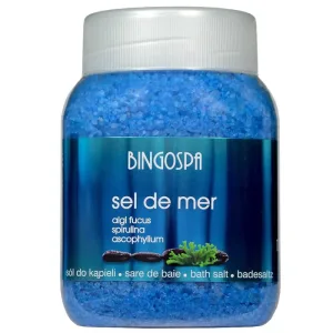 Bingospa Sel de mer, sare de baie, alge fucus și spirulină, 1.35 kg