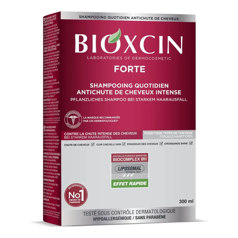 Bioxcin Forte, șampon împotriva căderii intensive a părului, 300 ml — preț și oferte