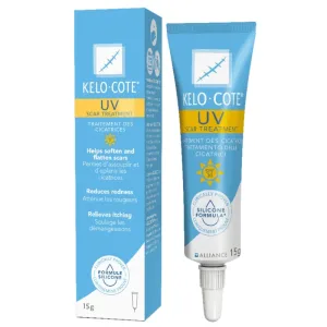 Kelo-cote Soilare UV, gel de silicon pentru cicatrici, SPF 30, 15 g