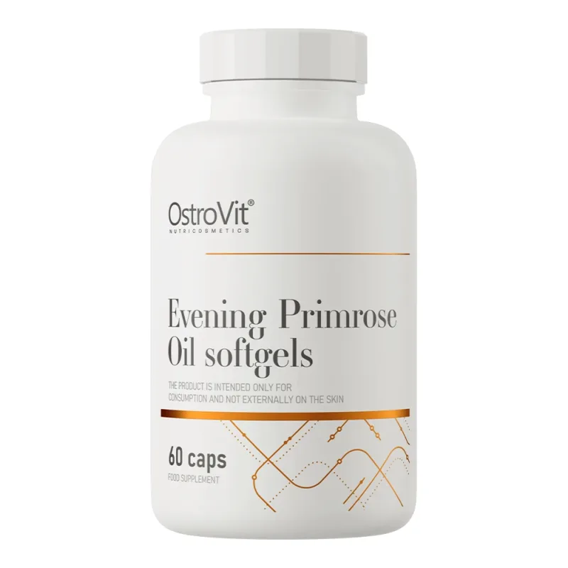 OstroVit Evening Primrose Oil Softgels, ulei de primrose de seară, 60 capsule — preț și oferte