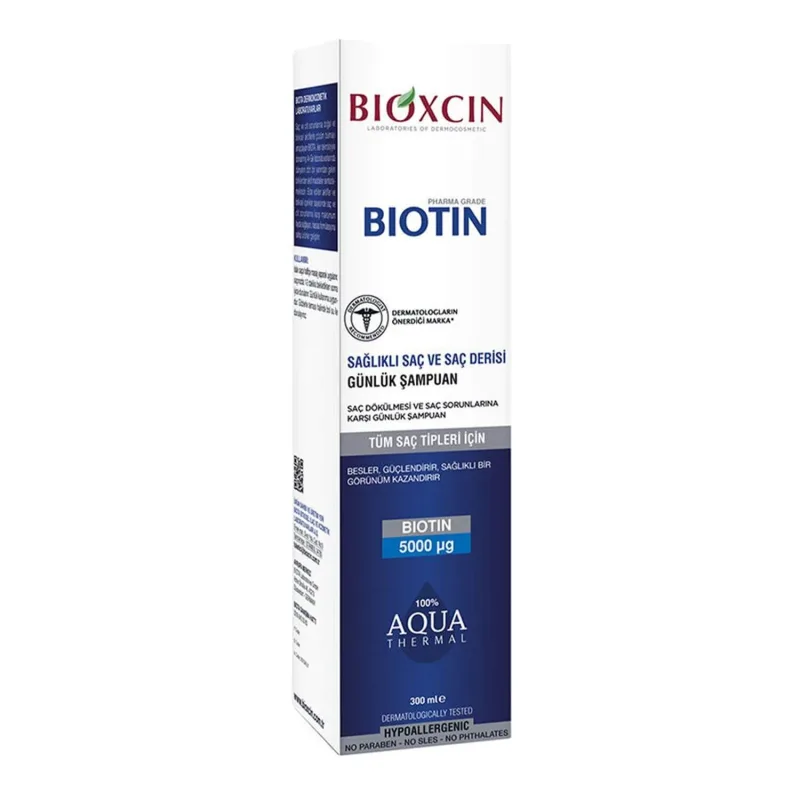 Bioxcin Biotin, șampon pentru căderea părului cu biotină, 300 ml — preț și oferte