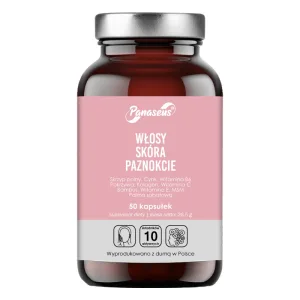 Panaseus Păr, piele, unghii, 50 capsule