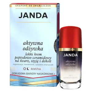Janda, Active Conditioner, cremă ușoară peptide-ceramidă pentru față, gât și decolteu, 50 ml