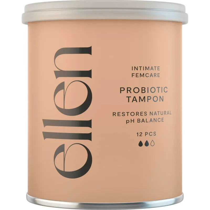 Ellen, tampoane probiotice, normale, 12 bucăți — preț și oferte