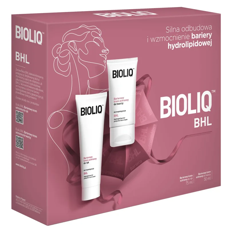 Set Bioliq BHL, cremă de protecție pentru față, 50 ml + cremă de mâini, 75 ml AFLOFARM — preț și oferte