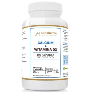 AltoPharma Calciu + Vitamina D3, 120 capsule
