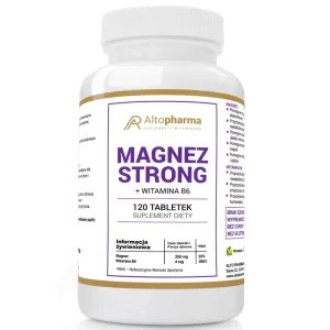 AltoPharma Magneziu puternic + vitamina B6, 120 comprimate