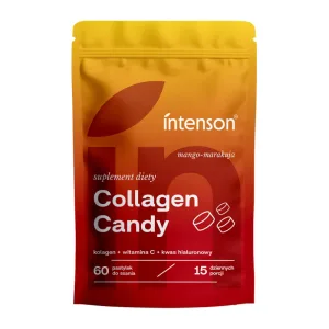 Intenson Collagen Candy, aromă mango-maracuja, 60 de pastile
