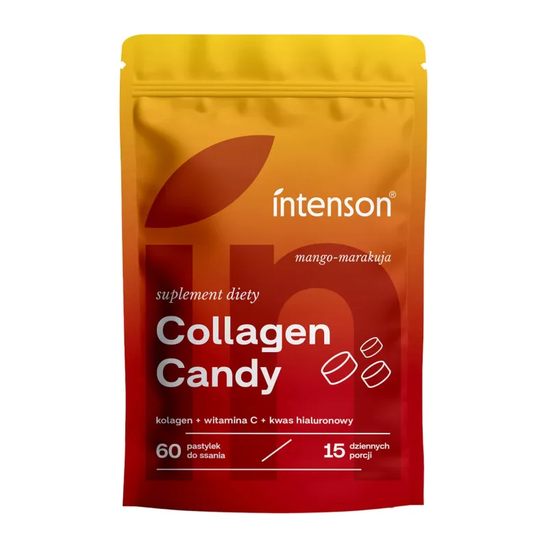 Intenson Collagen Candy, aromă mango-maracuja, 60 de pastile — preț și oferte