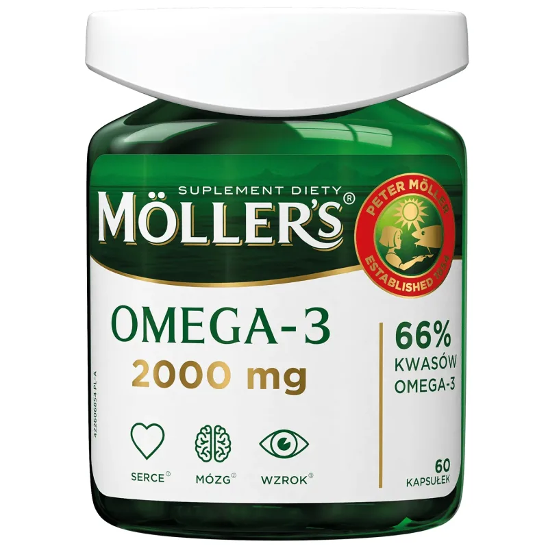 Moller's Omega-3 2000 mg, 60 capsule — preț și oferte