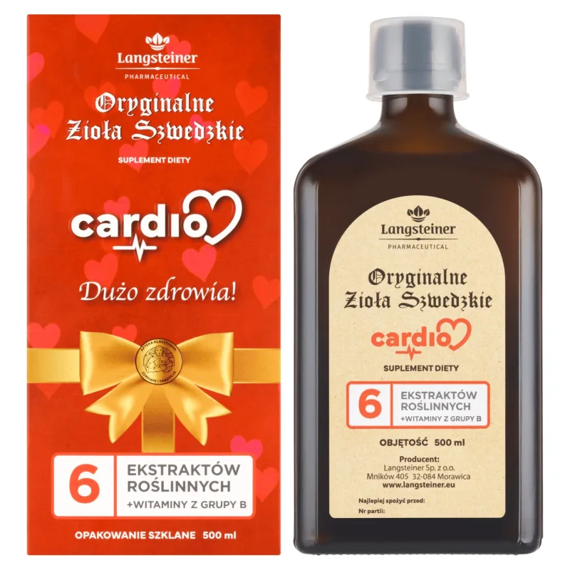 Langsteiner Original Swedish Herbs Cardio, 500 ml — preț și oferte