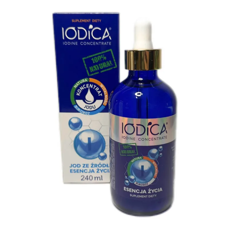 Iodica, concentrat de iod, lichid, 240 ml — preț și oferte