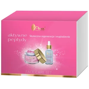 Ava Active Peptides Kit, Mască de iluminare și de întărire, 50 ml + Ser de îmbunătățire a pielii, 30 ml