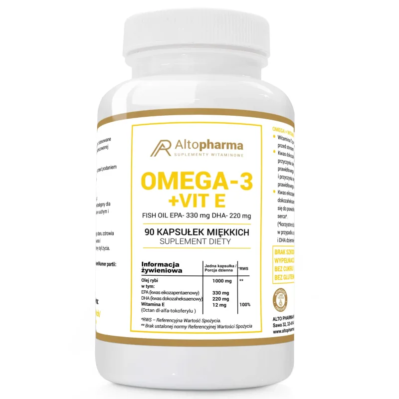 AltoPharma Omega-3 1000 mg, 90 capsule — preț și oferte