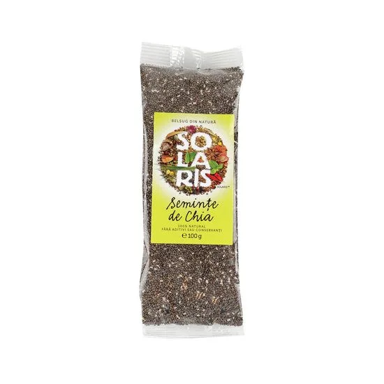 SOLARIS Seminte chia x 100g — preț și oferte