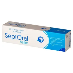 SeptOral Halito, gel de curățare a dinților cu octenidină, 100 ml