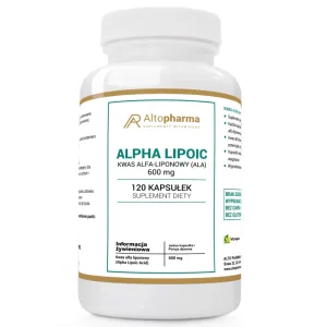 AltoPharma Acid alfa lipoic ALA 600 mg, 120 capsule