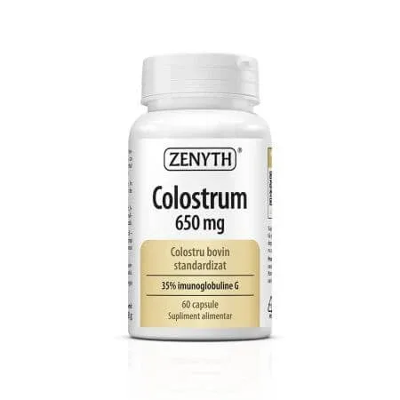 Colostrum, 60 capsule, Zenyth — preț și oferte