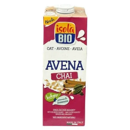 Bautura Bio de ovaz Chai, 1 litru, Isola Bio — preț și oferte
