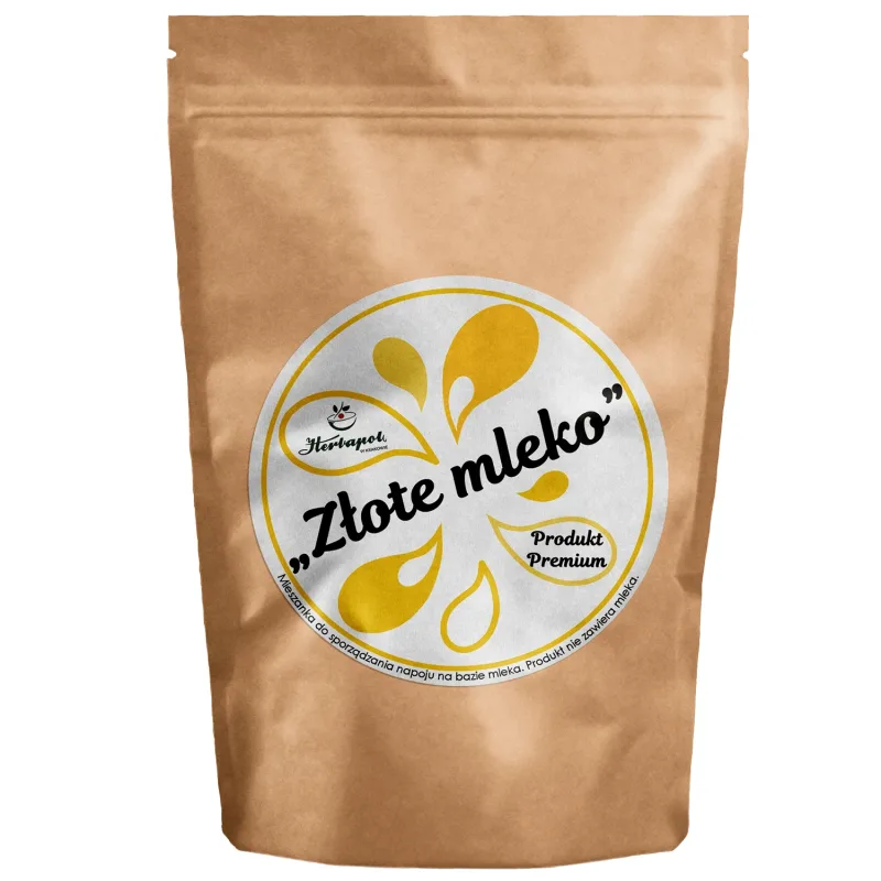 Herbapol Golden Milk, amestec natural cu turmeric pentru a face o băutură, 200 g — preț și oferte